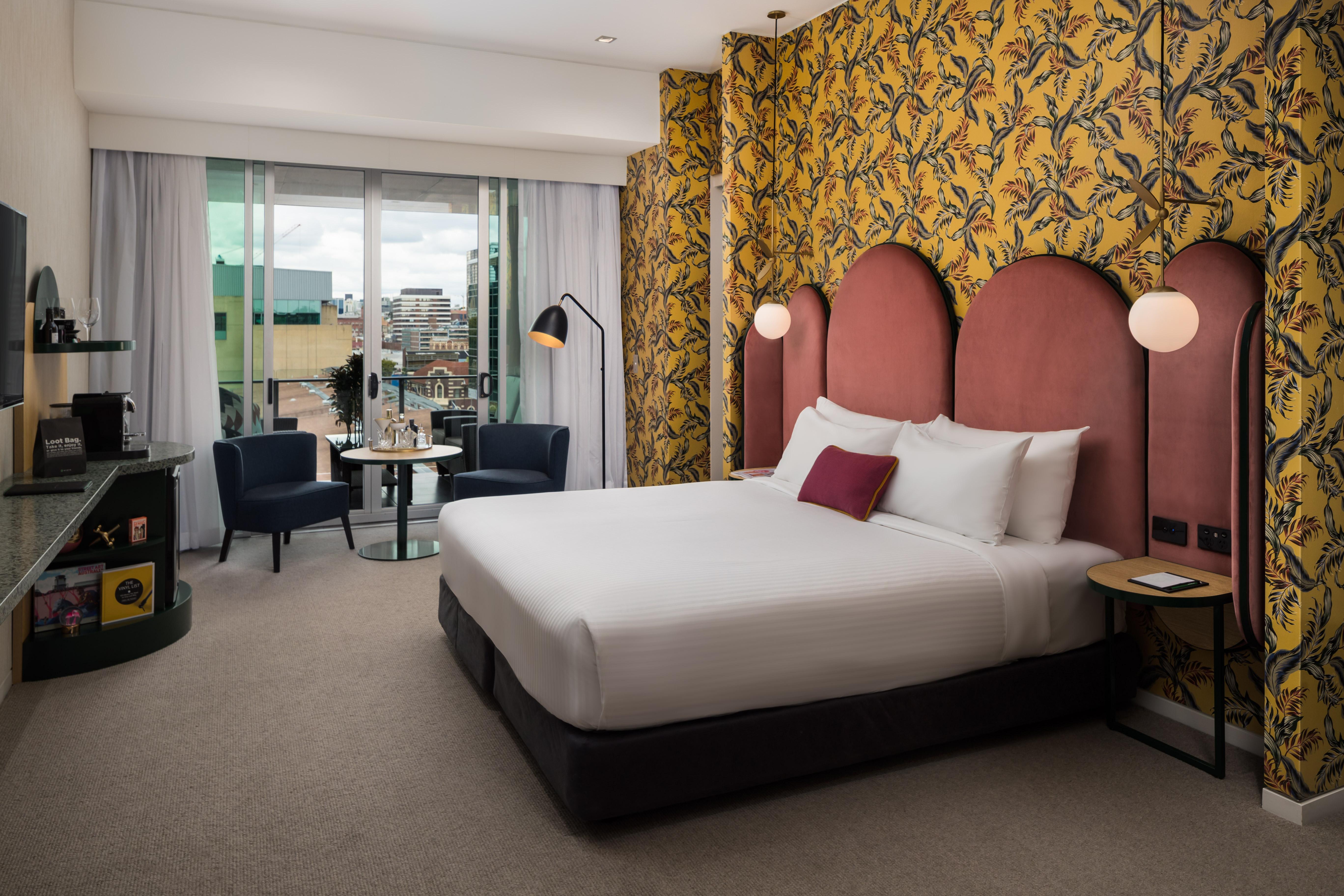 Ovolo The Valley Brisbane Exteriér fotografie A room at the hotel